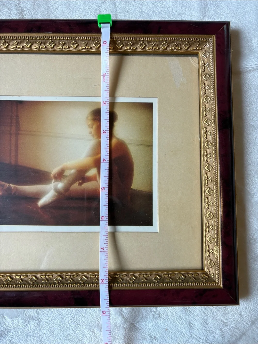 Vintage Mixed Wood and Metallic Picture Frame Set - Brown, Gold, Cream